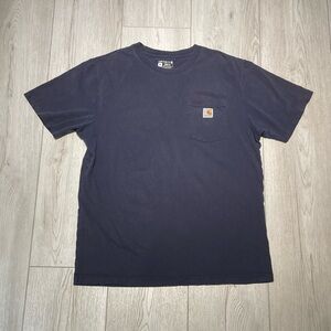 Navy Men’s Loose Fit Carhartt pocket tee